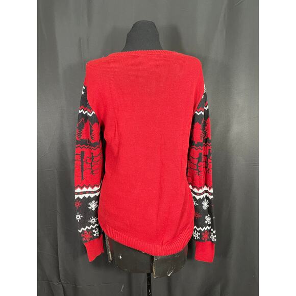 Stranger Things, Ugly Christmas Sweater, Reversable Sequence Image, Adult Small - Picture 5 of 8